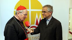Im Interview mit Ingo Brüggenjürgen: Kardinal Meisner / © Boecker