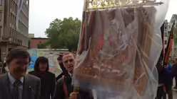 Fronleichnam 2012 - K&ouml;lner bereiten sich auf Prozession vor 8 (DR)