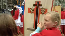 Fronleichnam 2012 - K&ouml;lner bereiten sich auf Prozession vor 13 (DR)