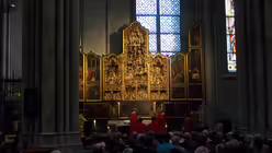 Gottesdienst f&uuml;r restaurierten Agilolphusaltar im K&ouml;lner Dom  2 / &copy; Jan Hendrik Stens (DR)
