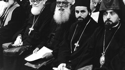 Orthodoxe Beobachter während des Konzils (KNA)