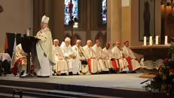 Erzbischof Becker hielt die Predigt / © Oliver Kelch (DR)