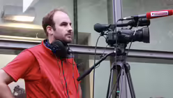 DOMRADIO.DE ist multimedial auf dem Katholikentag. / © Melanie Trimborn (DR)