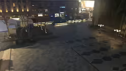 Entwarnung: Der Koffer ist weg. Inhalt sollen persönliche Gegenstände gewesen sein. / © Marion Sendker (DR)