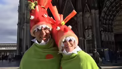 Auch ganz kreative Kost&uuml;me fallen auf.  / &copy; Melanie Trimborn (DR)