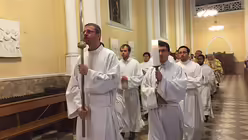 Festlicher Einzung zur Primizmesse in Mosksaus Kathedrale / © Ingo Brüggenjürgen (DR)