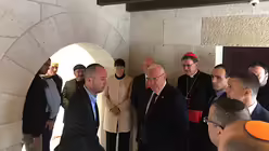 Kardinal Woelki und Pr&auml;sident Reuven Rivlin / &copy; Ingo Br&uuml;ggenj&uuml;rgen (DR)