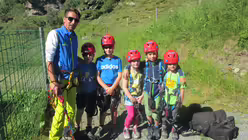 Kinderklettersteig am Falkert / © Dagmar Peters