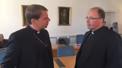 Bischöfe Oster und Ackermann / © Brüggenjürgen (DR)