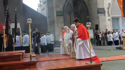 Prozession und Statio an der Minoritenkirche (DR)