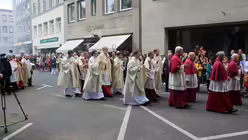Prozession und Statio an der Minoritenkirche (DR)