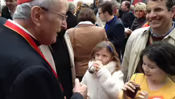 Kochmütze der Malteser für Kardinal Meisner  / © Brüggenjürgen (DR)