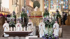 Impressionen aus dem Pontifikalamt am Libori-Sonntag / &copy; Nicolas Ottersbach (DR)