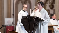 Impressionen aus dem Pontifikalamt am Libori-Sonntag / © Nicolas Ottersbach (DR)