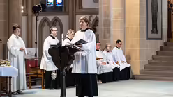 Impressionen aus dem Pontifikalamt am Libori-Sonntag / &copy; Nicolas Ottersbach (DR)