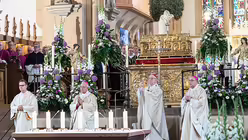Impressionen aus dem Pontifikalamt am Libori-Sonntag / &copy; Nicolas Ottersbach (DR)