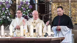 Impressionen aus dem Pontifikalamt am Libori-Sonntag / &copy; Nicolas Ottersbach (DR)