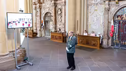 Impressionen aus dem Pontifikalamt am Libori-Sonntag / &copy; Nicolas Ottersbach (DR)