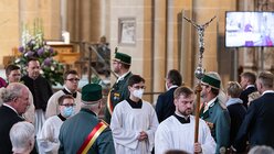Impressionen aus der Pontifikalvesper zur Eröffnung des Libori-Festes 2021 / © Nicolas Ottersbach (DR)