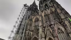 Impressionen vom&nbsp;Ger&uuml;stabbau am K&ouml;lner Dom. / &copy; Johannes Schr&ouml;er