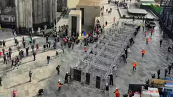 Impressionen vom&nbsp;Ger&uuml;stabbau am K&ouml;lner Dom. / &copy; Johannes Schr&ouml;er