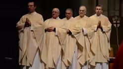 Jahrgedächtnis von P. Werenfried: Während des Hochgebets  / © Beatrice Tomasetti (DR)