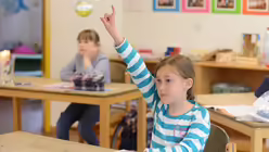 An jedem Tag nimmt nur jeweils ein Jahrgang am Unterricht teil. / &copy; Beatrice Tomasetti (DR)