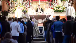 Pontifikalamt mit Bischof Bode zum Libori-Fest im Erzbistum Paderborn / &copy; Nicolas Ottersbach (DR)