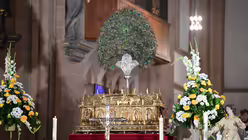 Pontifikalamt mit Bischof Bode zum Libori-Fest im Erzbistum Paderborn / &copy; Nicolas Ottersbach (DR)