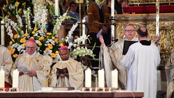 Pontifikalamt mit Bischof Bode zum Libori-Fest im Erzbistum Paderborn / © Nicolas Ottersbach (DR)