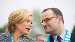 Julia Klöckner und Jens Spahn / © Rolf Vennenbernd (dpa)