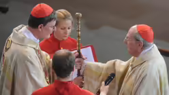 Kardinal Meisner beim Eucharistischen Kongress (2013) / © Tomasetti (DR)