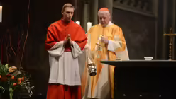 Kardinal Müller im Kölner Dom  / © Beatrice Tomasetti (DR)