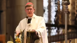 Kardinal Rainer Maria Woelki bei der Predigt am Ostersonntag / &copy; Kathrin Becker (Kirchenzeitung Koeln)
