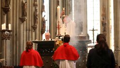 Kardinal Rainer Maria Woelki zelebriert die Messe / © Kathrin Becker (Kirchenzeitung Koeln)