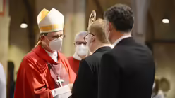 Kardinal Woelki ist das pers&ouml;nliche Gespr&auml;ch mit jedem Einzelnen wichtig. / &copy; Beatrice Tomasetti (DR)