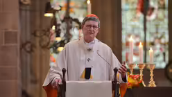 Kardinal Woelki w&uuml;rdigt in seiner Predigt das Wirken der Dominikaner und ihres Gr&uuml;ndervaters, des Heiligen Dominikus. / &copy; Beatrice Tomasetti (DR)