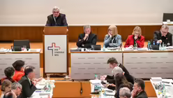 Karl-Heinz Wiesemann bei Synodalversammlung / © Harald Oppitz (KNA)