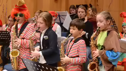 Karneval in der Kölner Domsingschule / © Beatrice Tomasetti (DR)