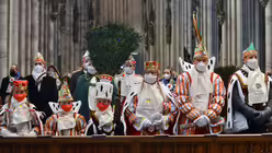 Karnevalsgottesdienst im Kölner Dom / © Beatrice Tomasetti (DR)