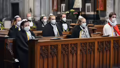 Karnevalsgottesdienst im Kölner Dom / © Beatrice Tomasetti (DR)