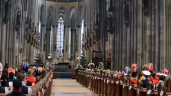 Karnevalsgottesdienst im Kölner Dom / © Beatrice Tomsasetti (DR)