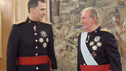 Felipe ist neuer König von Spanien (dpa)