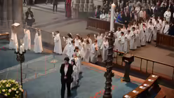 Kommunionkinder während des Einzuges / © Beatrice Tomasetti (DR)