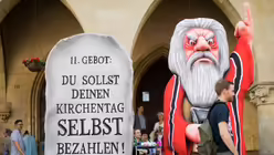 Kritik am Katholikentag / © Rolf Vennenbernd (dpa)