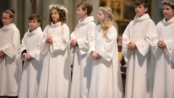 Lange haben die Kinder diesem gro&szlig;en Tag entgegengefiebert. / &copy; Beatrice Tomasetti (DR)