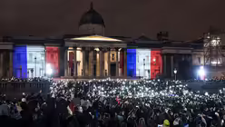 Solidarit&auml;t auf dem Londoner Trafalgar Square / &copy; Will Oliver (dpa)