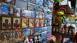 Überall in Krakau werden JPII-Souvenirs verkauft / © Veronika Seidel Cardoso (DR)