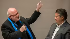 Kardinal Marx und Sigmar Gabriel (dpa)