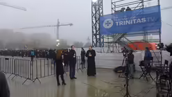 Mediale Berichterstattung durch den kircheneigenen Sender TRINITAS TV / © Jan Hendrik Stens (DR)